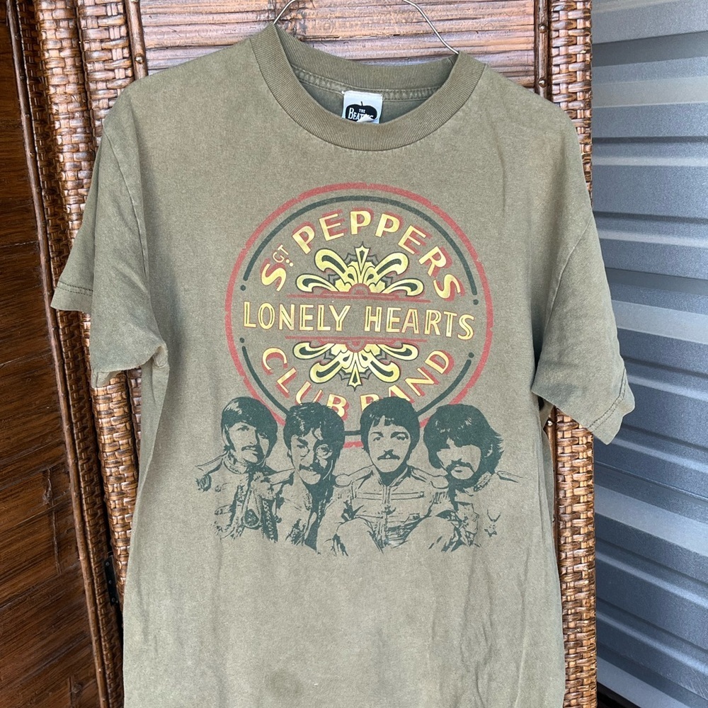 Green Sgt. Pepper's Lonely Hearts Club Band T-Shirt